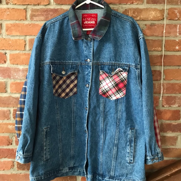Jean and Plaid Jacket 22/24 (it’s quite big)